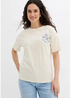 Maglia taglio boxy in puro cotone, bonprix