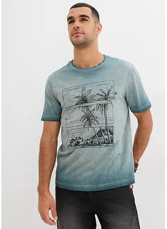 T-shirt in puro cotone biologico effetto lavato, bonprix
