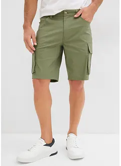 Bermuda cargo elasticizzati (pacco da 2), regular fit, bonprix
