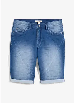 Bermuda in jeans di felpa, relaxed fit, bonprix