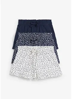 Shorts di jersey in puro cotone biologico (pacco da 3), bonprix