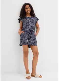 Tuta in jersey di cotone biologico elasticizzato, bonprix