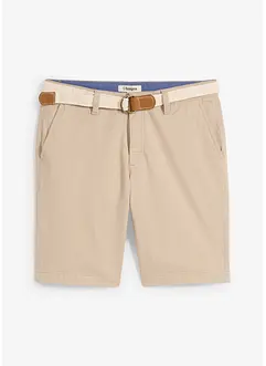 Bermuda elasticizzati con cintura, regular fit, bonprix