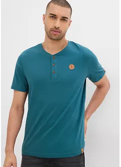 Maglia serafino in puro cotone biologico (pacco da 2), bonprix