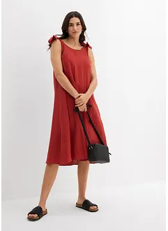 Abito con spalline in mussola morbida, bonprix