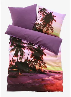 Biancheria da letto double-face con spiaggia, bonprix