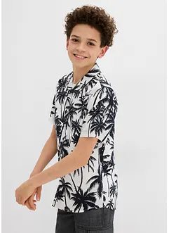 Camicia a maniche corte in morbida viscosa, bonprix