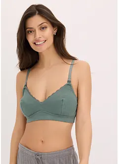 Reggiseno allattamento senza ferretto con cotone biologico (pacco da 2), bonprix