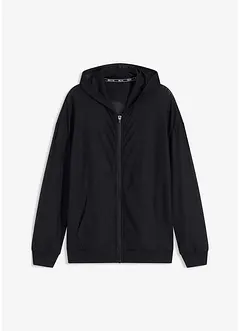 Giacca sportiva oversize in mesh trasparente, bonprix