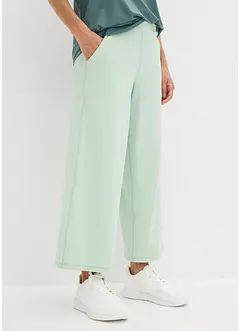 Pantaloni capri sportivi comodi con gambe larghe, bonprix