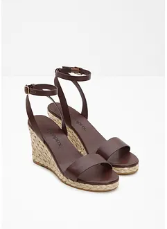 Sandali con zeppa, bonprix