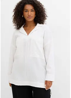 Camicia in misto viscosa fluente, bonprix