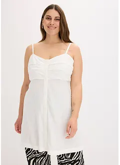 Top lungo in viscosa fluente, bonprix