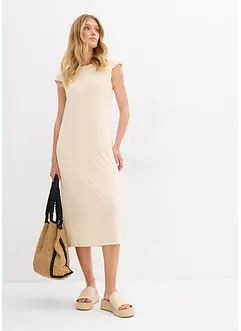 Abito midi in simil maglia, bonprix