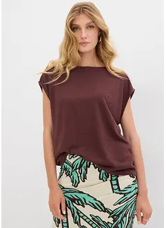 Maxi maglia in simil maglia, bonprix