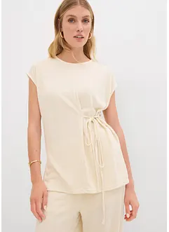 Maglia lunga con laccetti da annodare, bonprix