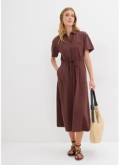 Abito in jersey di cotone elasticizzato, bonprix