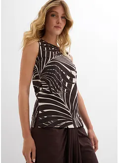 Top con spacchi laterali, bonprix