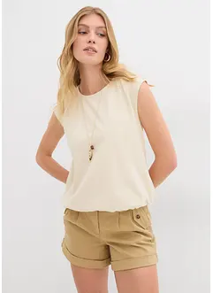 Maglia con fondo elasticizzato, bonprix