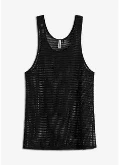 Top lungo trasparente copricostume, bonprix