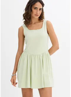 Top lungo in misto cotone elasticizzato, bonprix