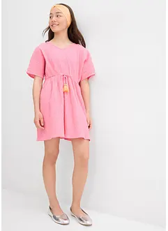 Caftano in crinkle operato, bonprix