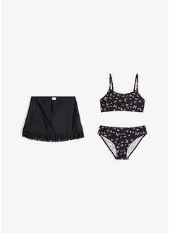 Bikini e gonna (set 3 pezzi), bonprix