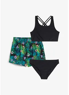 Bikini e slip (set 3 pezzi), bonprix
