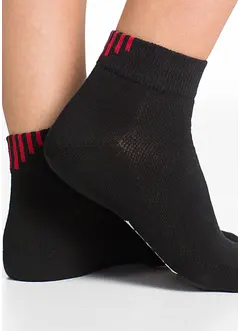 Calzini sportivi con scritta (pacco da 5 paia), bonprix