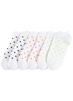 Calzini corti con cotone biologico (pacco da 6), bonprix