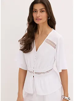 Tunica con pizzo, bonprix