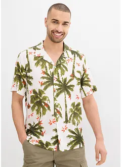 Camicia a maniche corte in viscosa, loose fit, bonprix