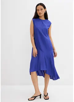 Abito midi asimmetrico in fine viscosa, bonprix