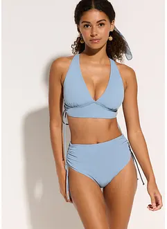Bikini a bustier con spalline incrociate (set 2 pezzi), bonprix