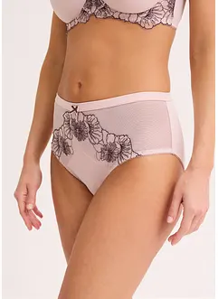 Slip alto con ricami delicati, bonprix