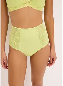 Slip a vita alta con pizzo delicato, bonprix