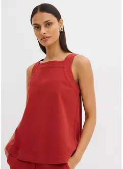 Blusa in misto viscosa con particolare annodato dietro, bonprix