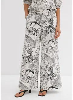 Pantaloni larghi in puro cotone, bonprix