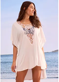 Tunica copricostume in viscosa trasparente, bonprix