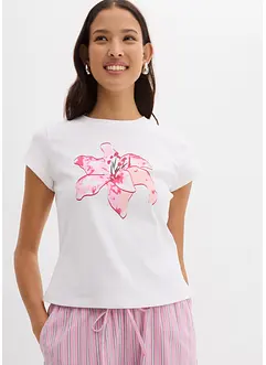 T-shirt in puro cotone biologico, bonprix