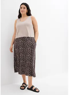 Abito fluente in misto viscosa elasticizzato, bonprix