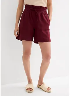 Shorts misto lino, bonprix
