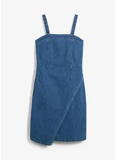 Abito di jeans con effetto a portafoglio, bonprix