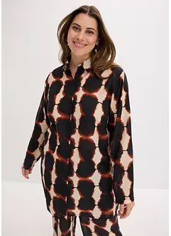Camicetta lunga in fantasia batik, bonprix