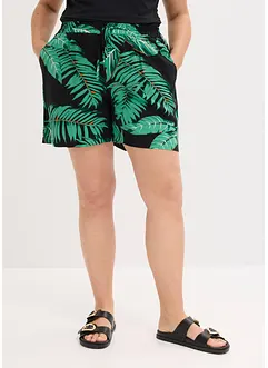 Shorts floreali in viscosa fluente, bonprix