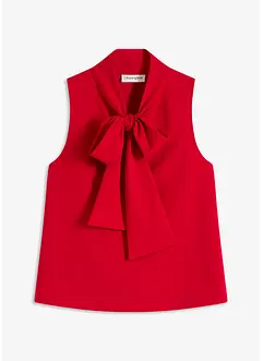 Top con fiocco al collo, bonprix