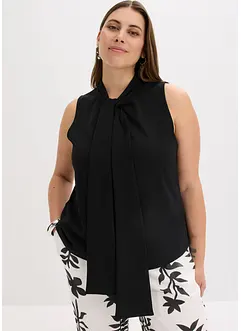 Top con fiocco al collo, bonprix