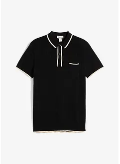 Polo con dettagli a contrasto, bonprix