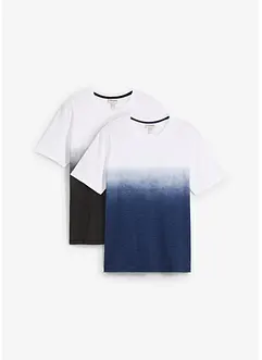 T-shirt in puro cotone (pacco da 2), bonprix