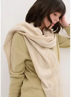 Sciarpa in misto lino, bonprix